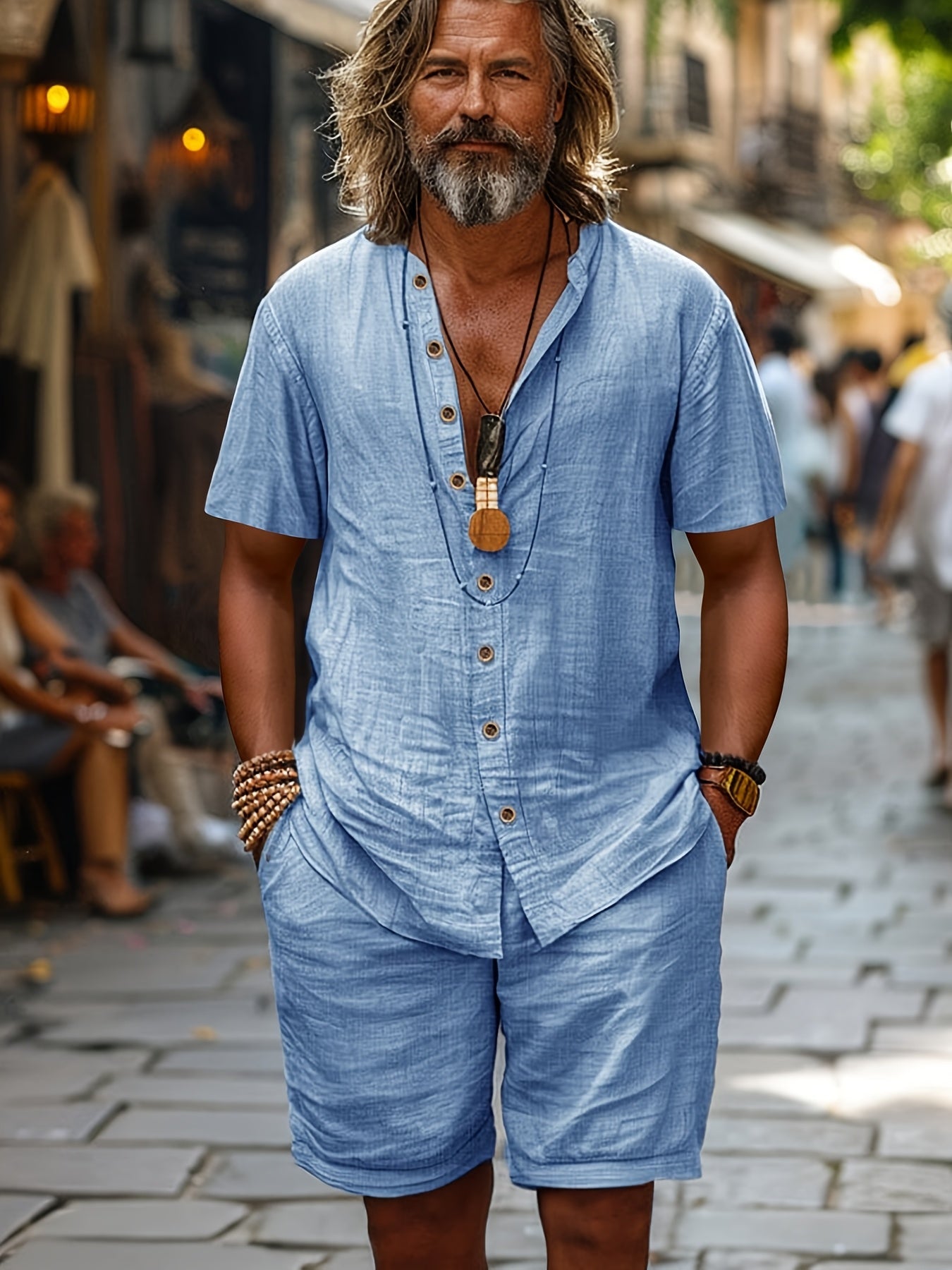 Elegante sæt med korte ærmer