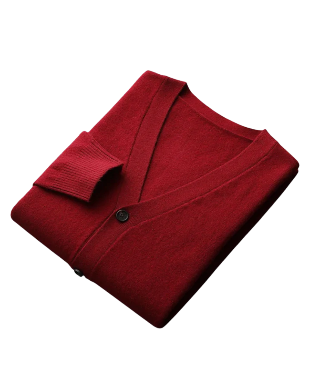 Strikket vest fra Faunus Merino Uld