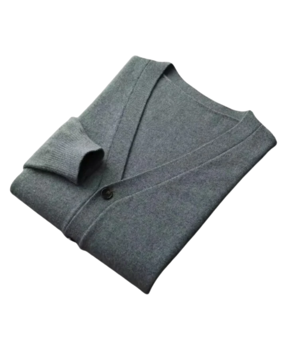 Strikket vest fra Faunus Merino Uld