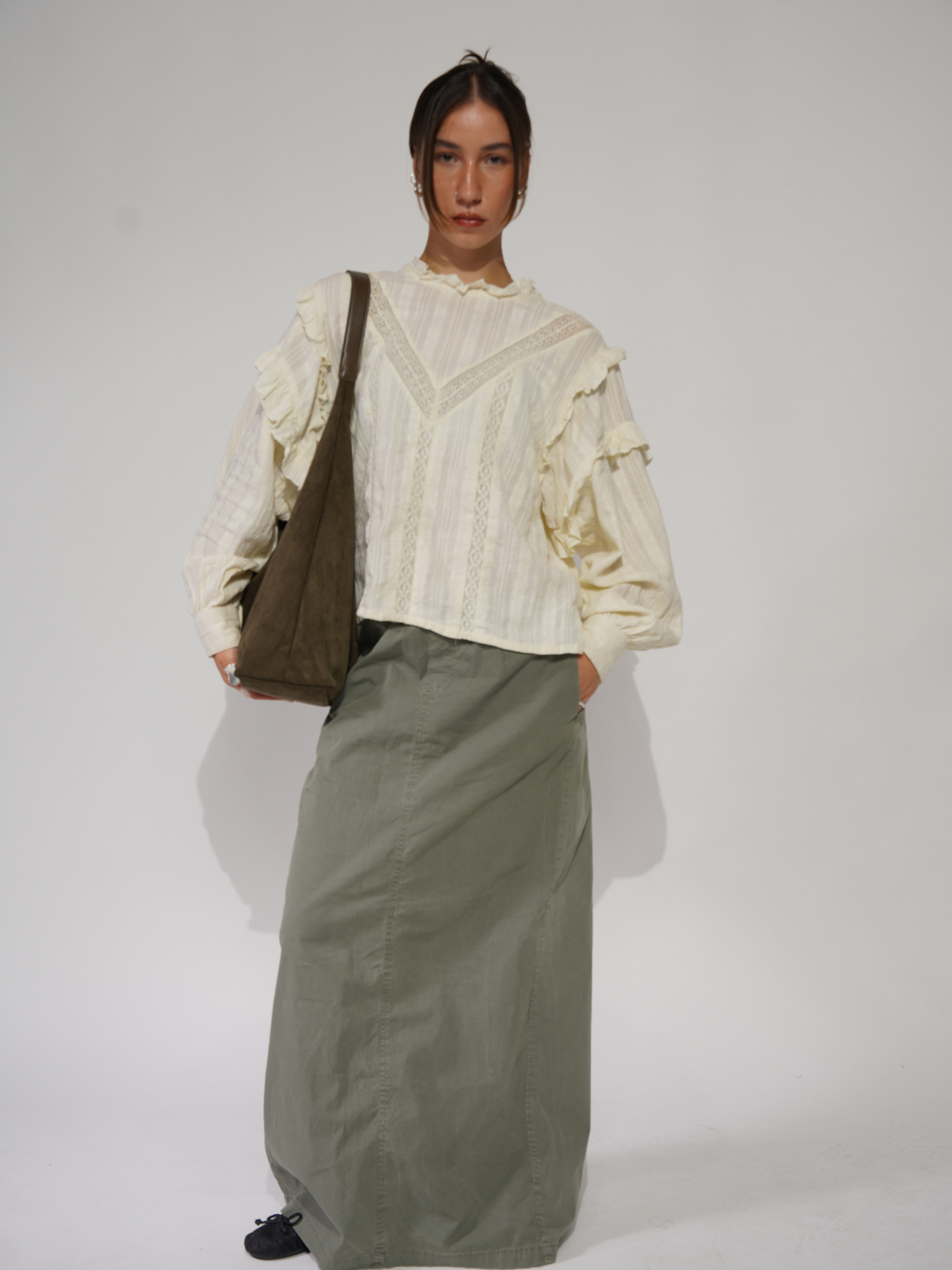 Roos | Suede Skuldertaske