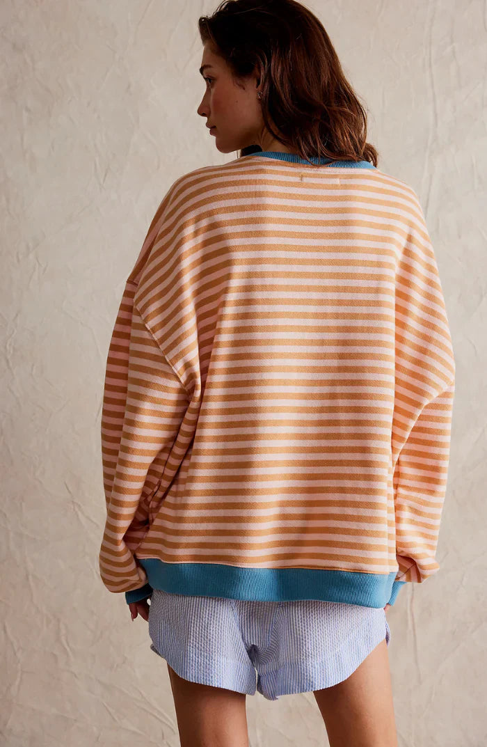 Mana | Stribet Oversized Sweater