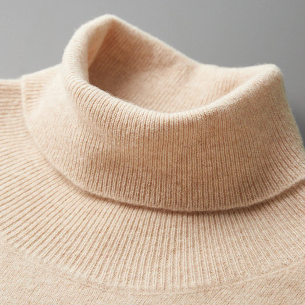 Cagliari Merino Uld Turtleneck