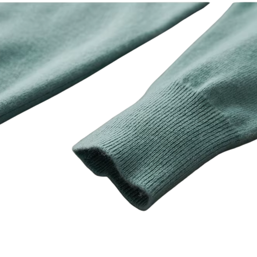 Uldtrøje med V-hals