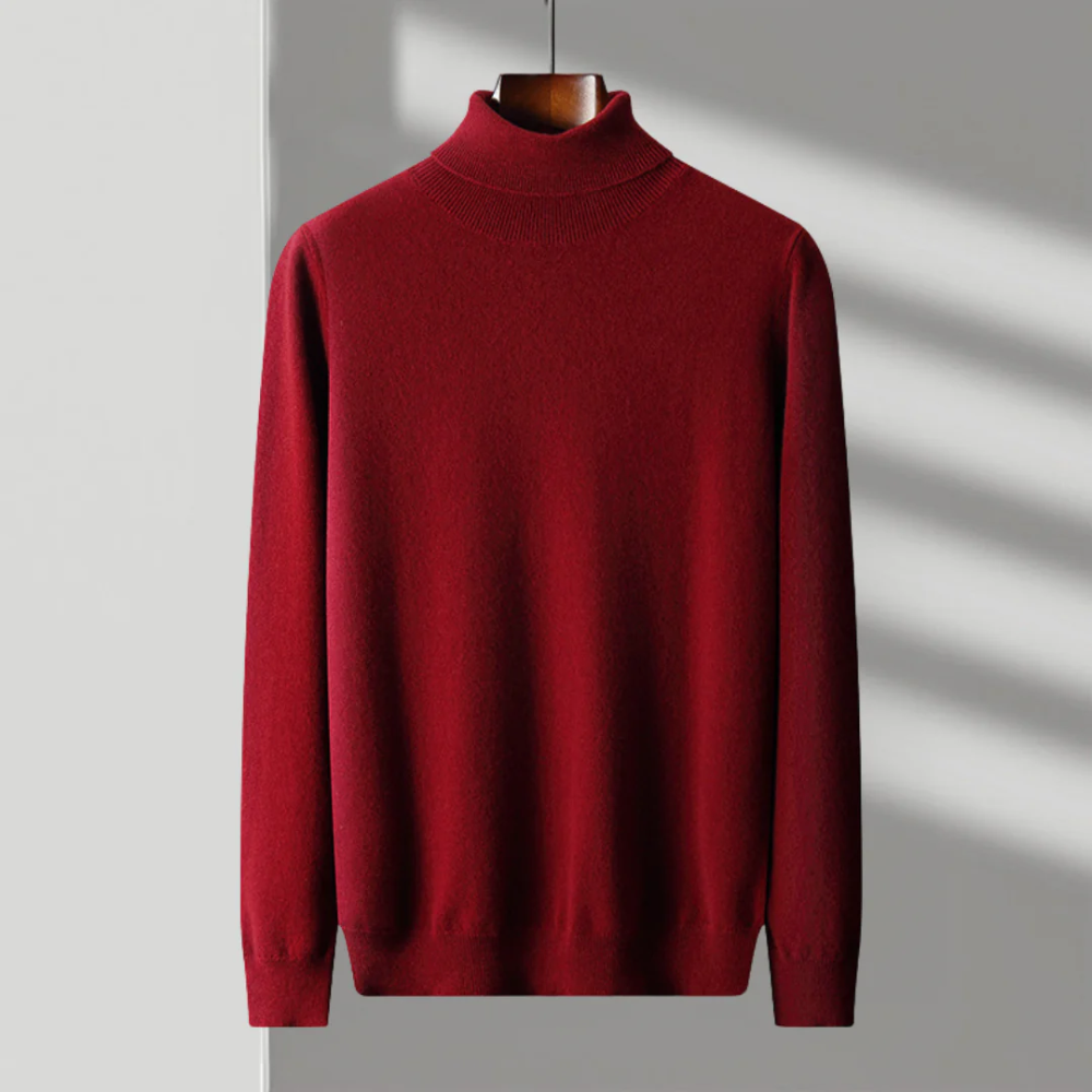 Cagliari Merino Uld Turtleneck