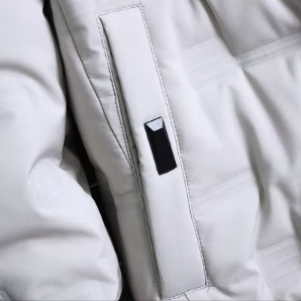 Elegant herrepufferjakke