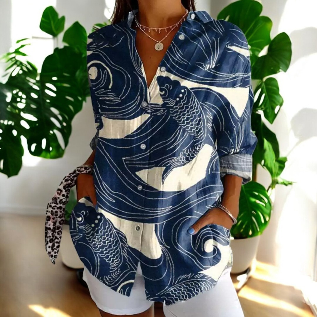 Carla | Vintage Bluse