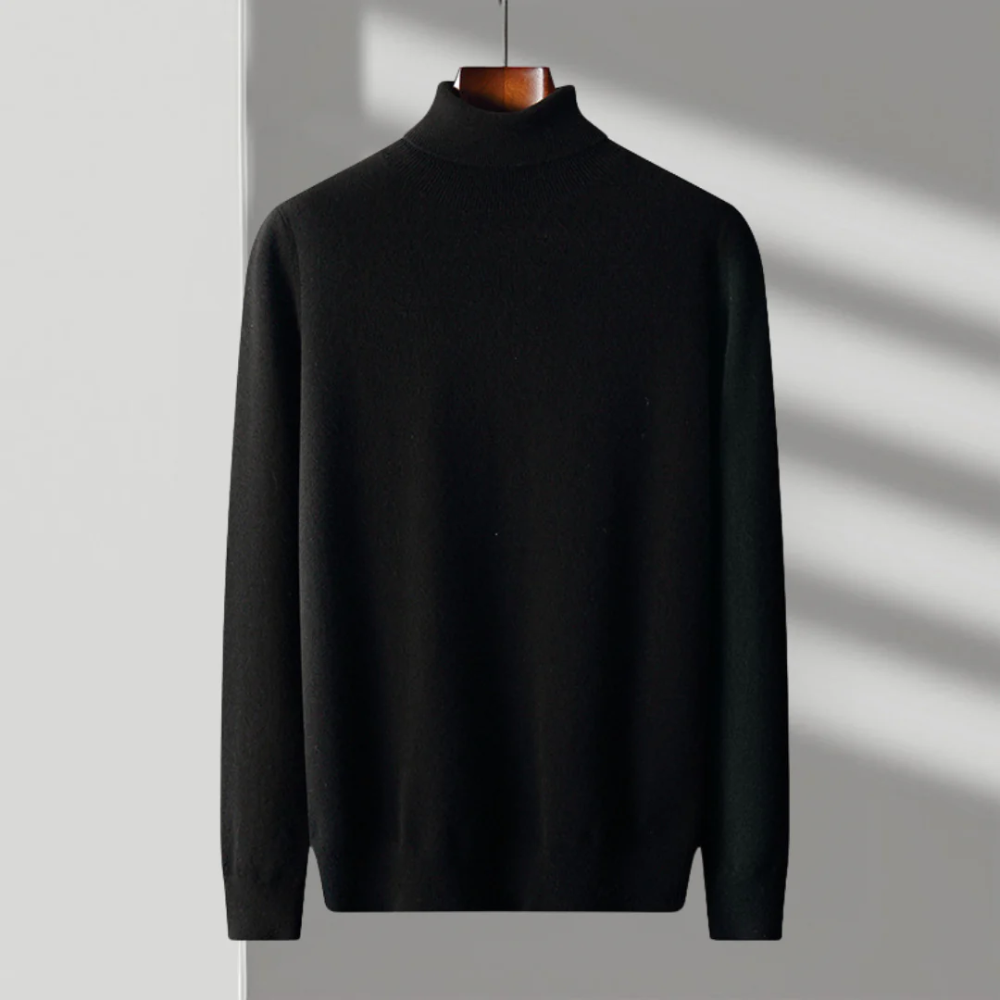 Cagliari Merino Uld Turtleneck