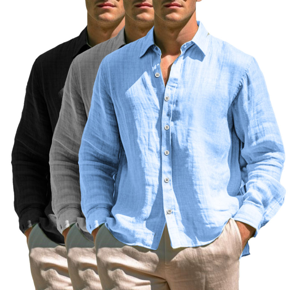 Casual Linned Skjorte