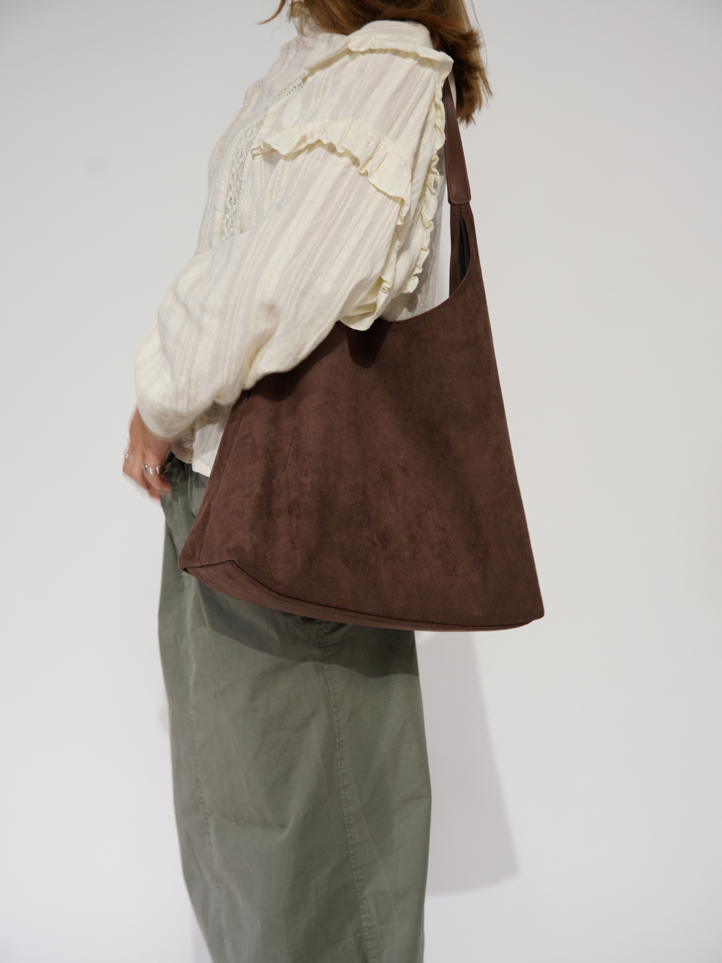 Roos | Suede Skuldertaske