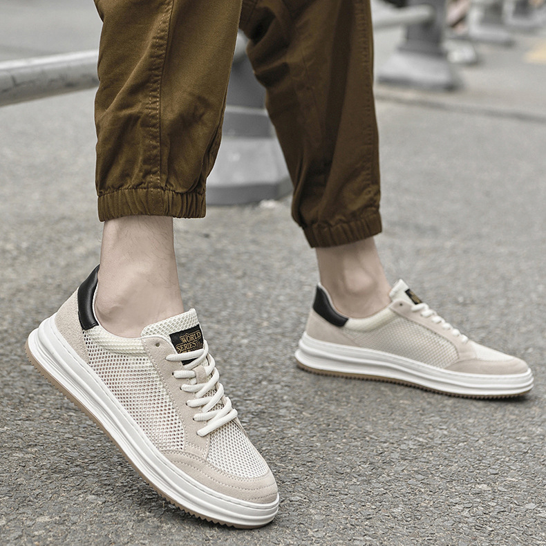 Elegante sneakers i mesh