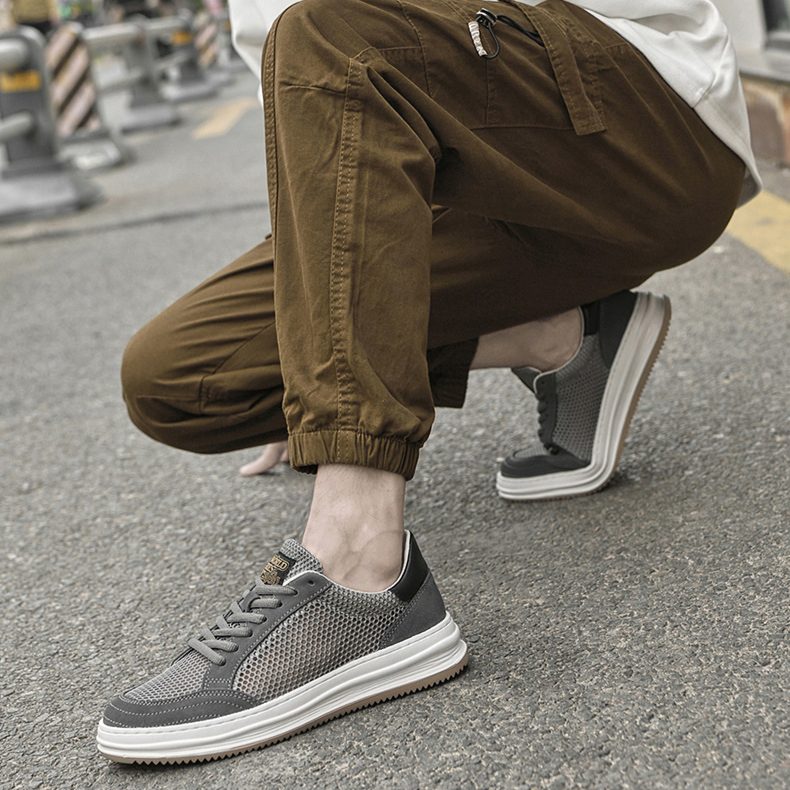 Elegante sneakers i mesh