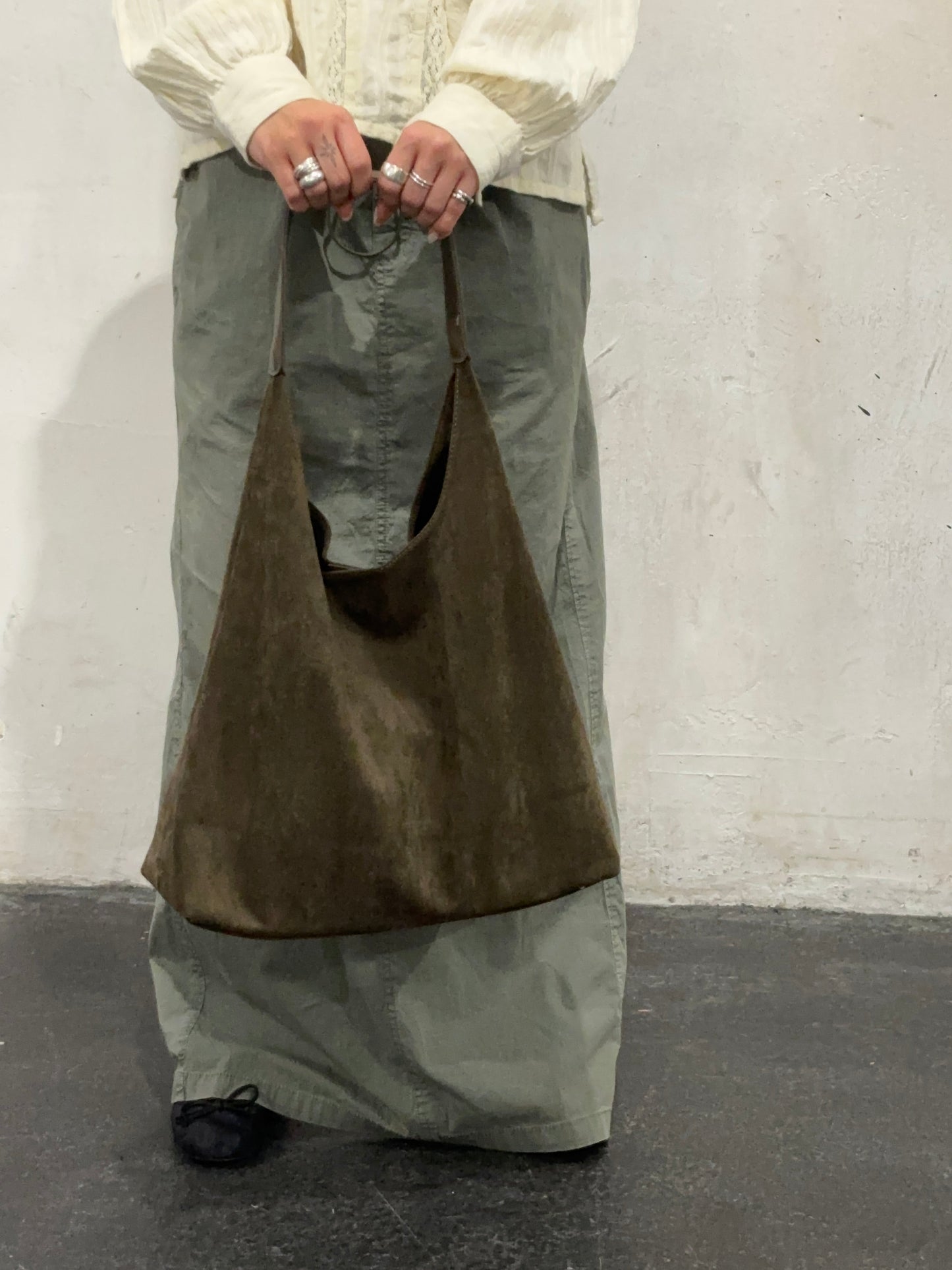 Roos | Suede Skuldertaske