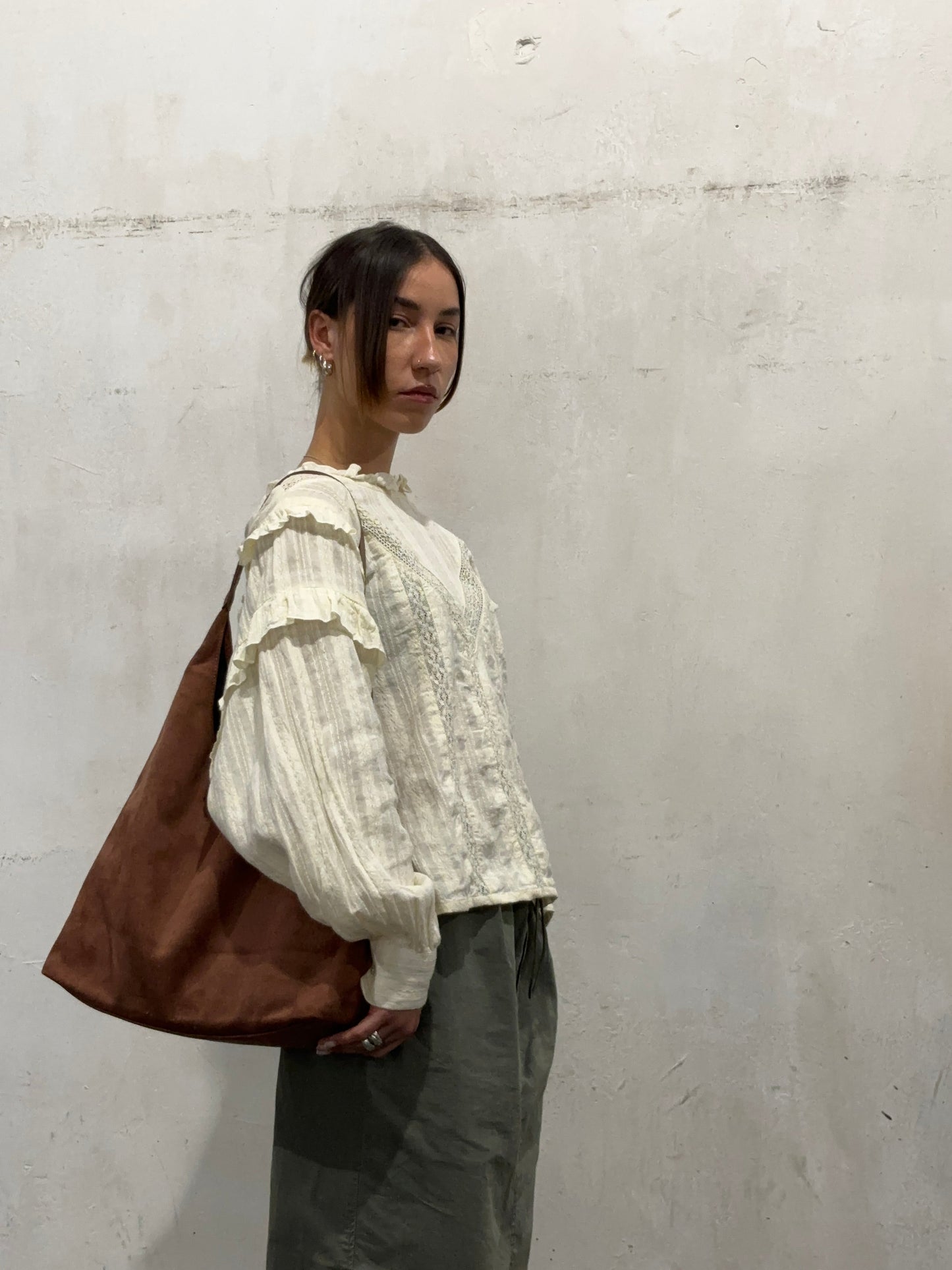 Roos | Suede Skuldertaske