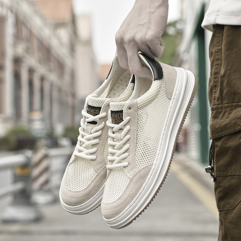 Elegante sneakers i mesh