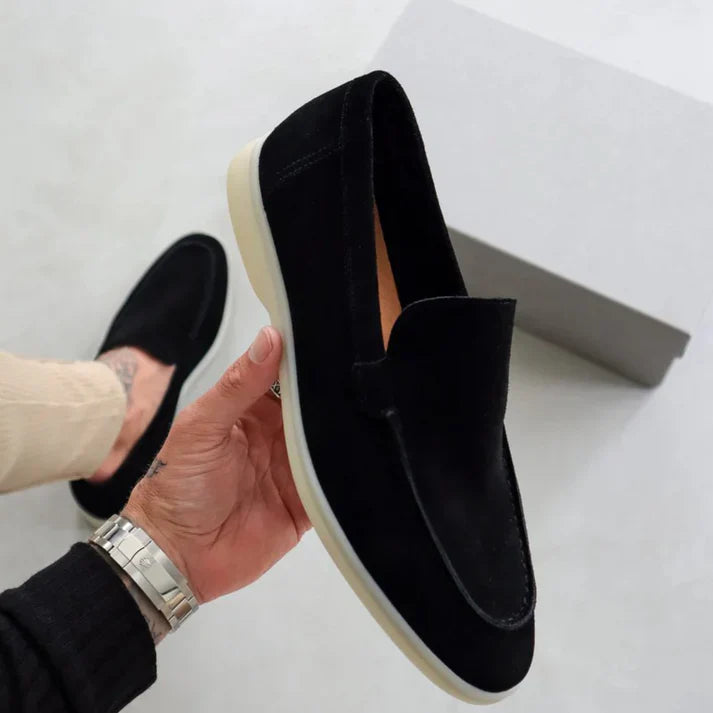 Elegante suede loafers