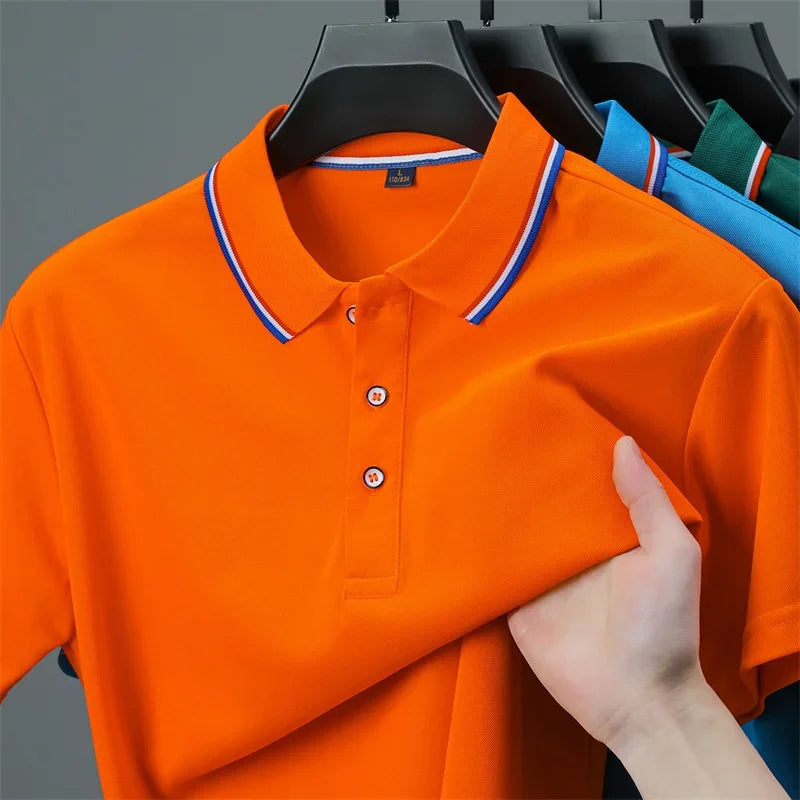 Casual sommer poloshirt