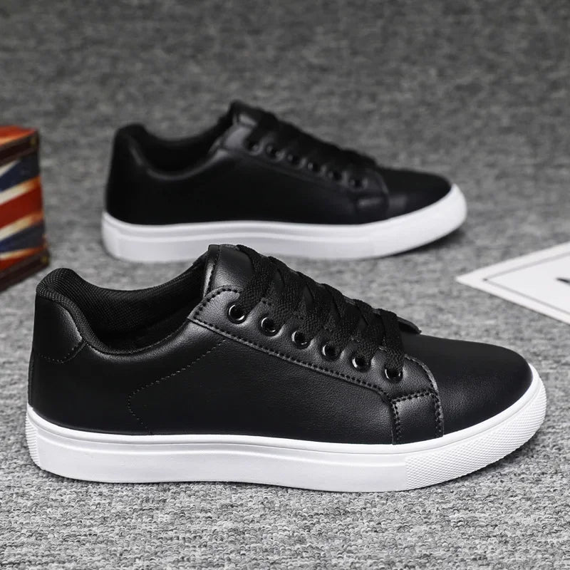Elegante Læder Sneakers