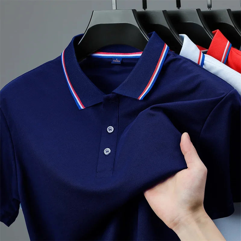 Casual sommer poloshirt