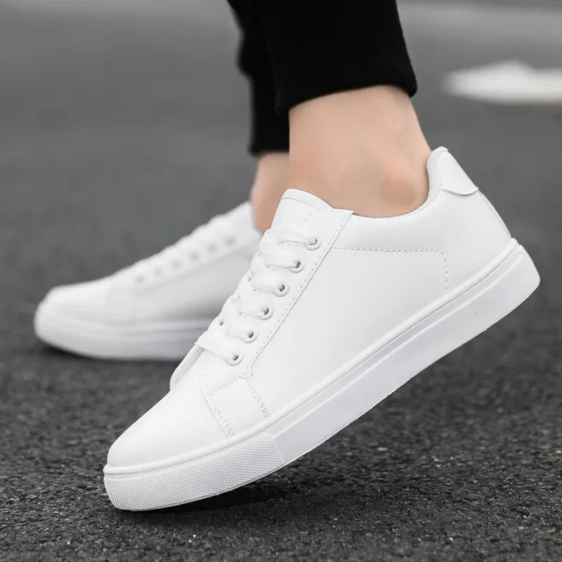 Elegante Læder Sneakers
