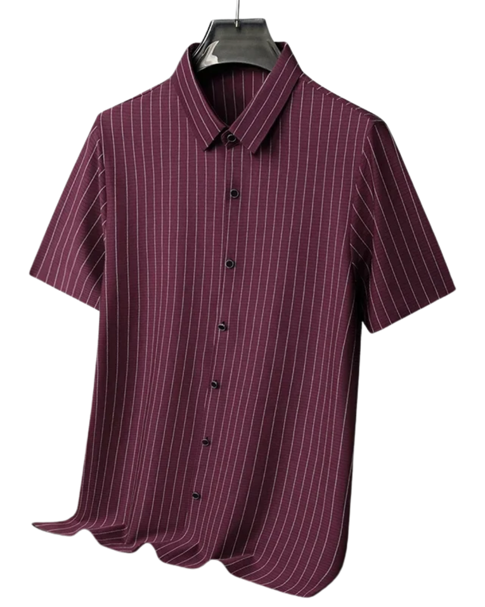 Stribet polo shirt