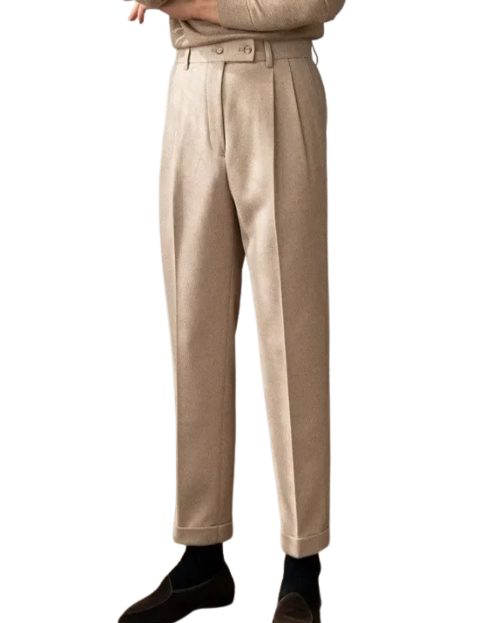 Chic bukser med høj talje