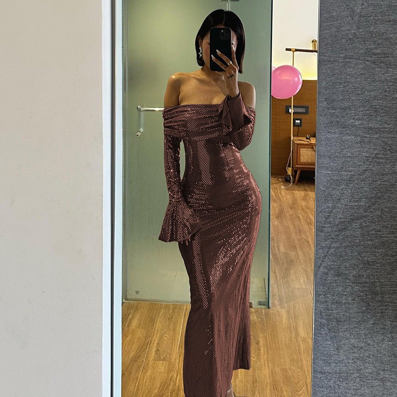 Astella | Paillettenkjole