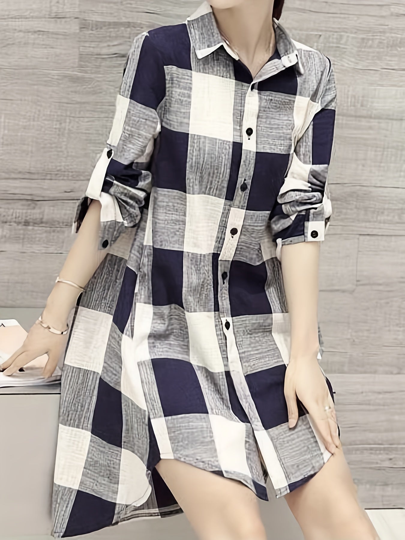 Loretta | Blød Bluse med Krave