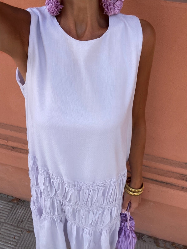 Samara | Ærmeløs Midi Kjole