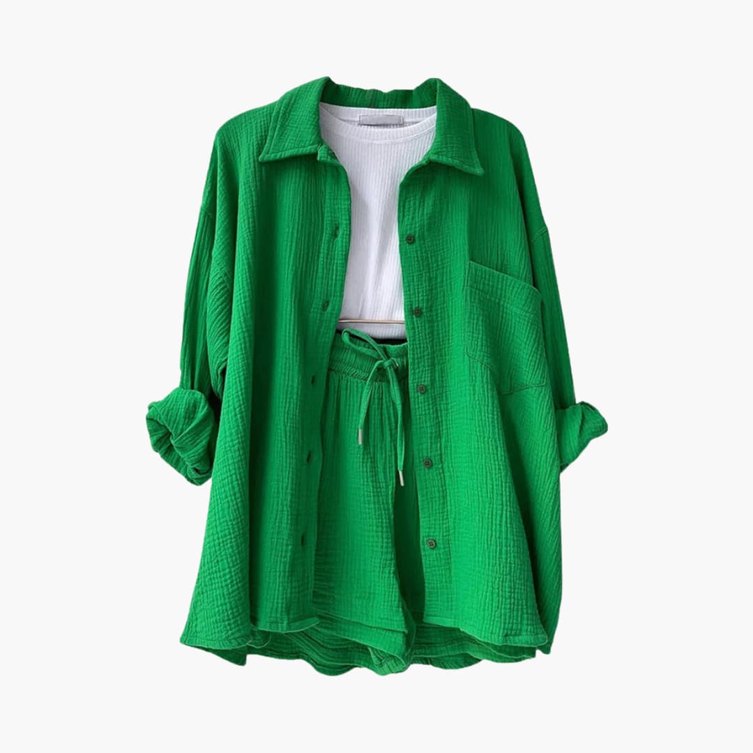 Aurélie | Chic og casual to-delt sæt