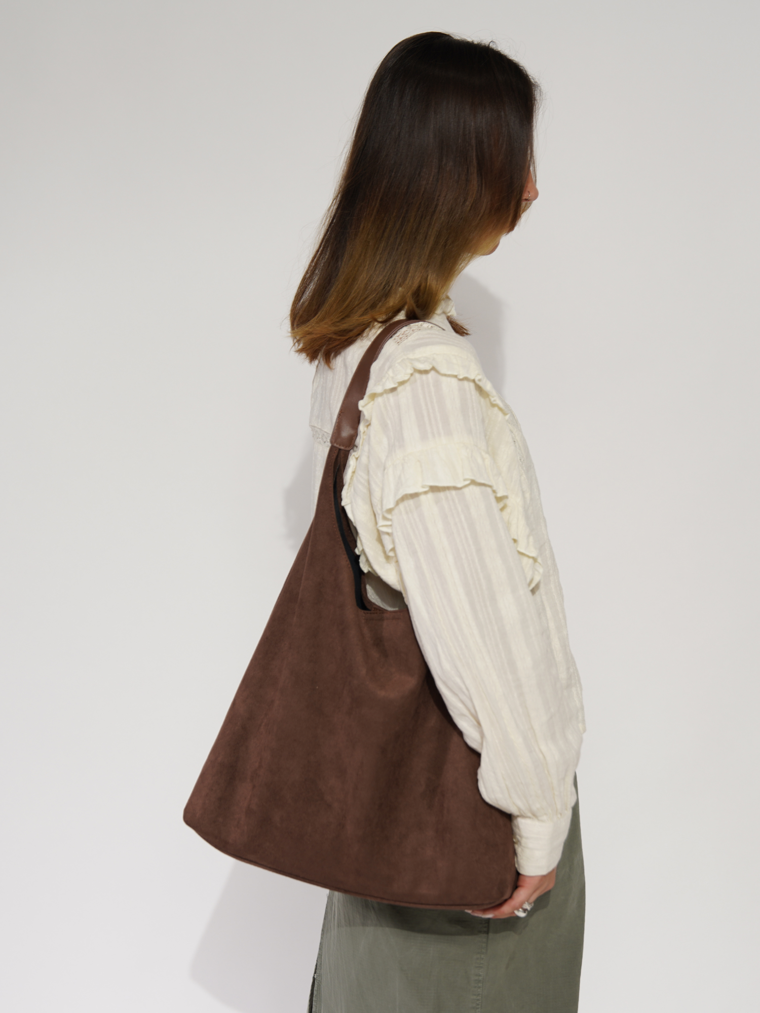 Roos | Suede Skuldertaske