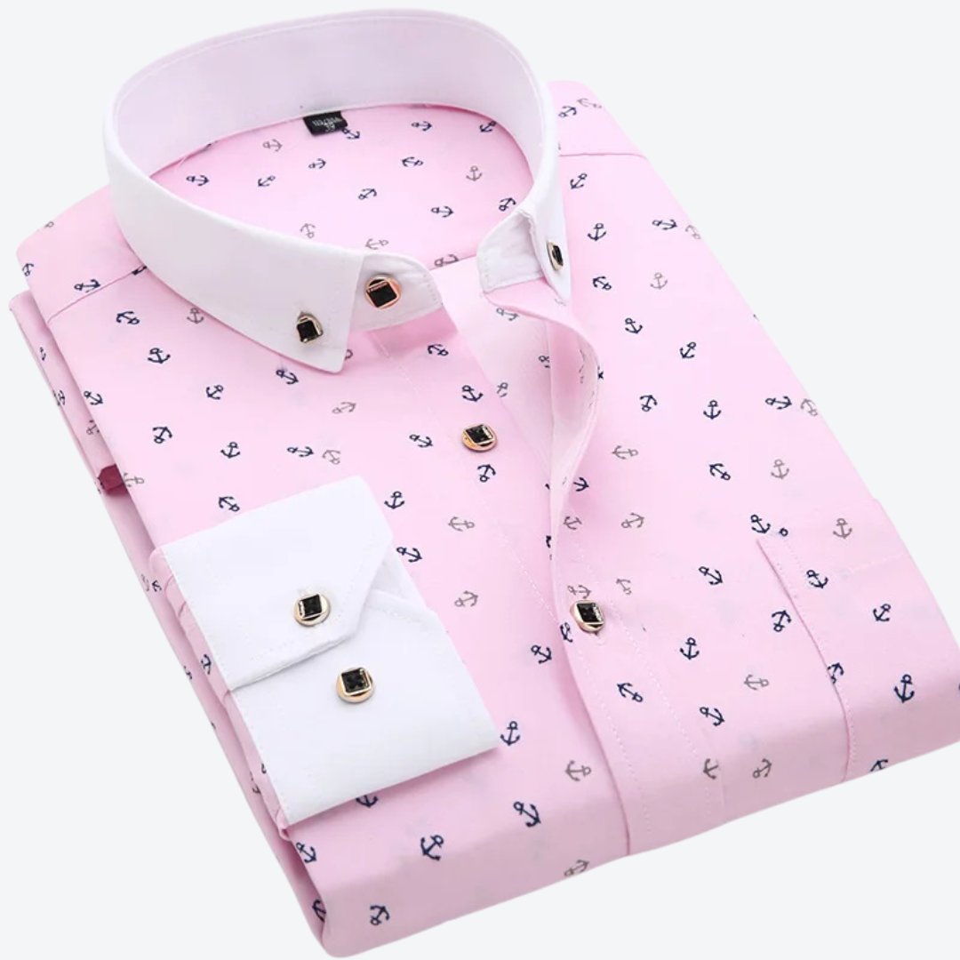 Finnick™ Nautisk Print Skjorte