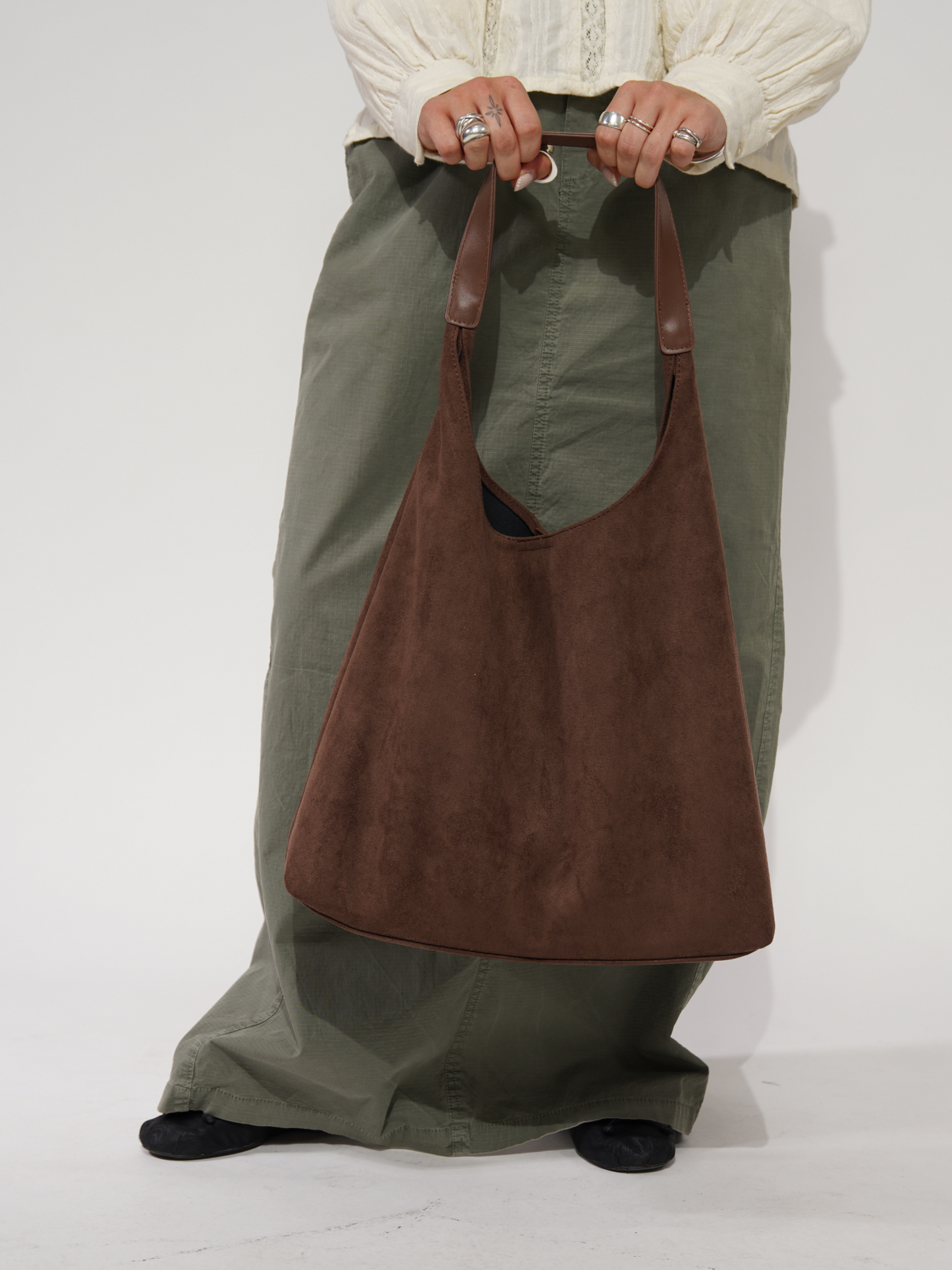 Roos | Suede Skuldertaske