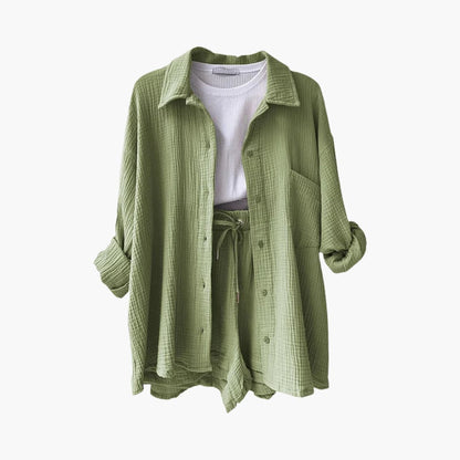 Aurélie | Chic og casual to-delt sæt