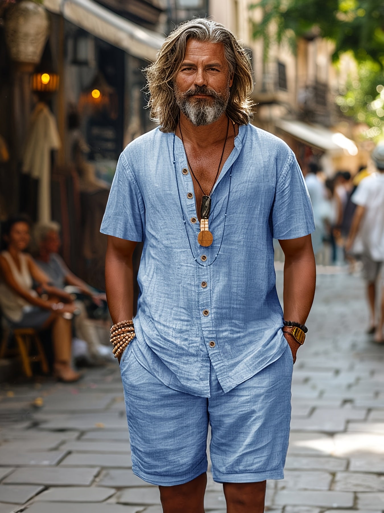 Elegante sæt med korte ærmer