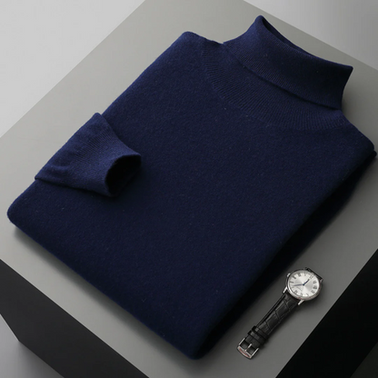 Cagliari Merino Uld Turtleneck