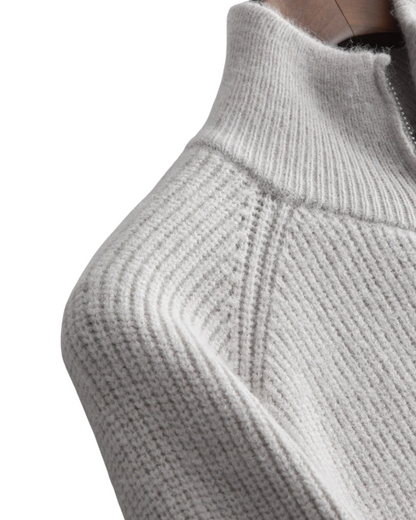 Four Seasons Merino Uld Vest med lynlås