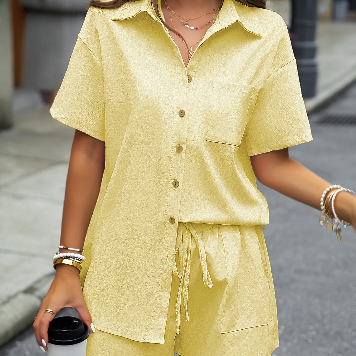 Evelyn | Chic Tweed To-Deles Sæt