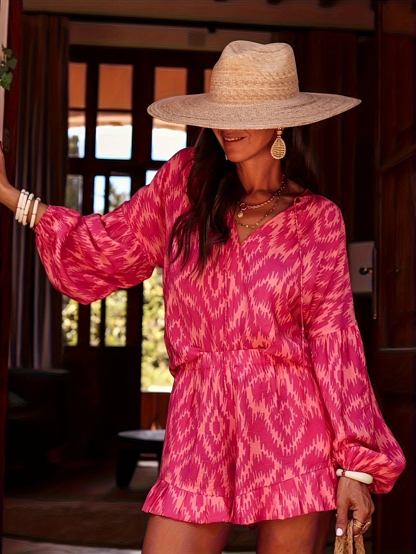 Sophie | Chic Print Buksetøj Sæt