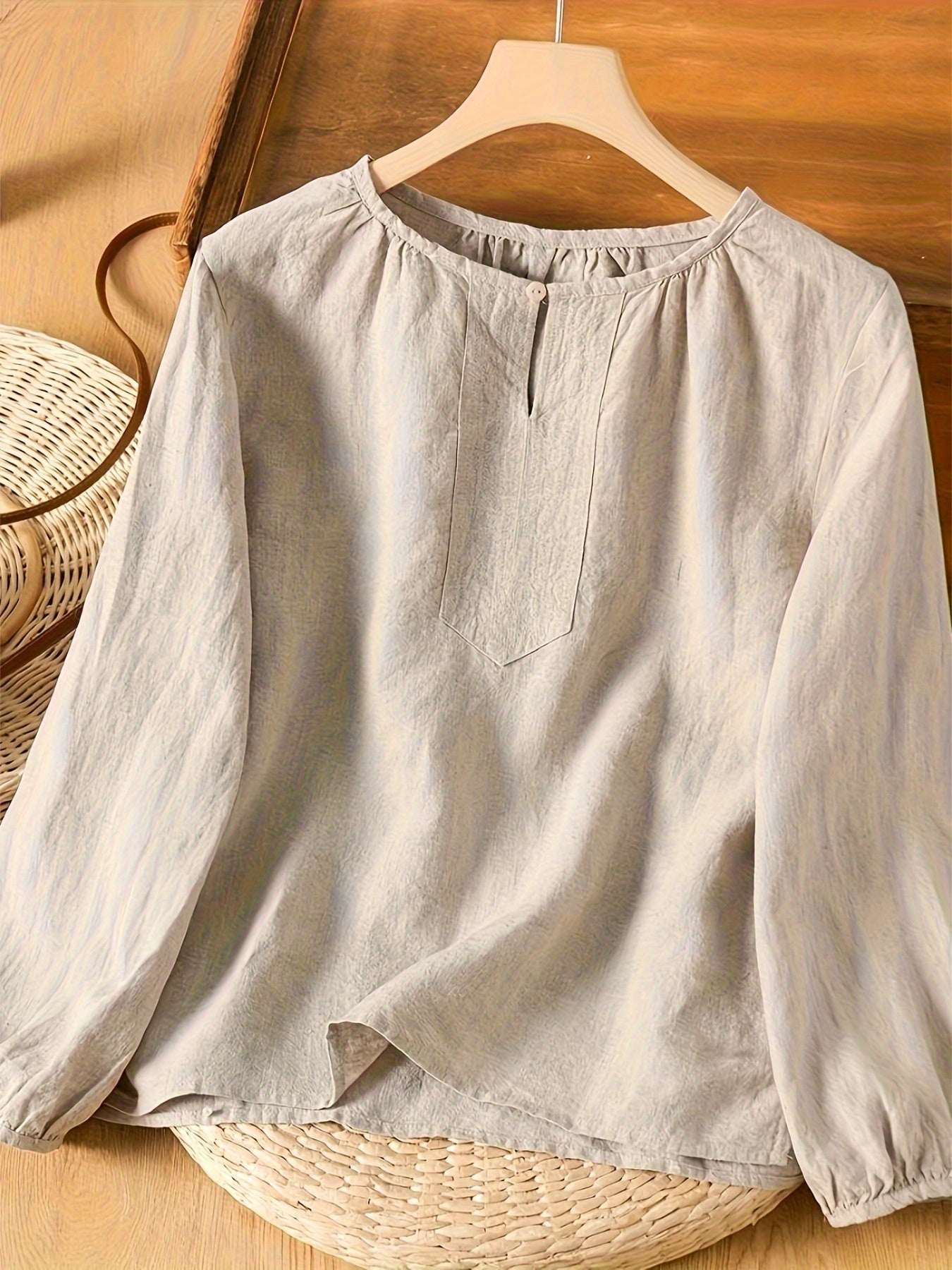 Nina | Unik Linned Sommerbluse