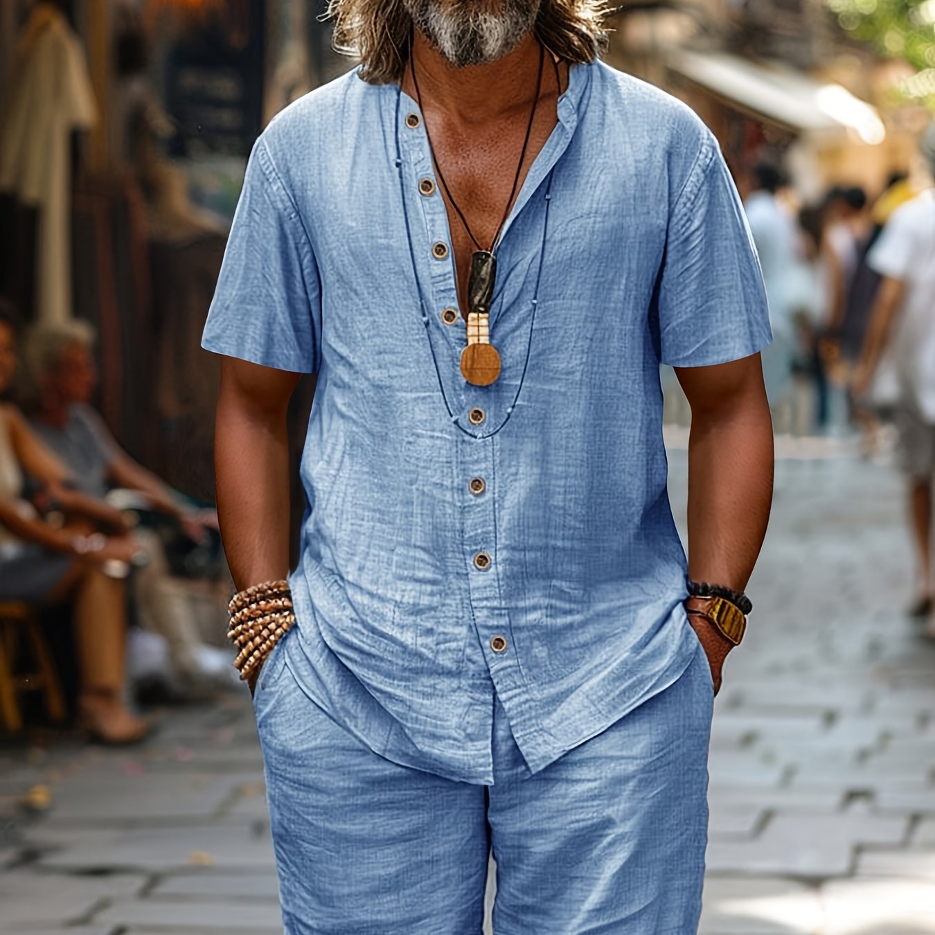 Elegante sæt med korte ærmer