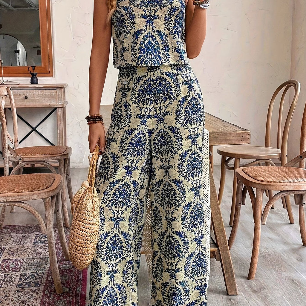 Luna | Elegant Floral Sommer Sæt