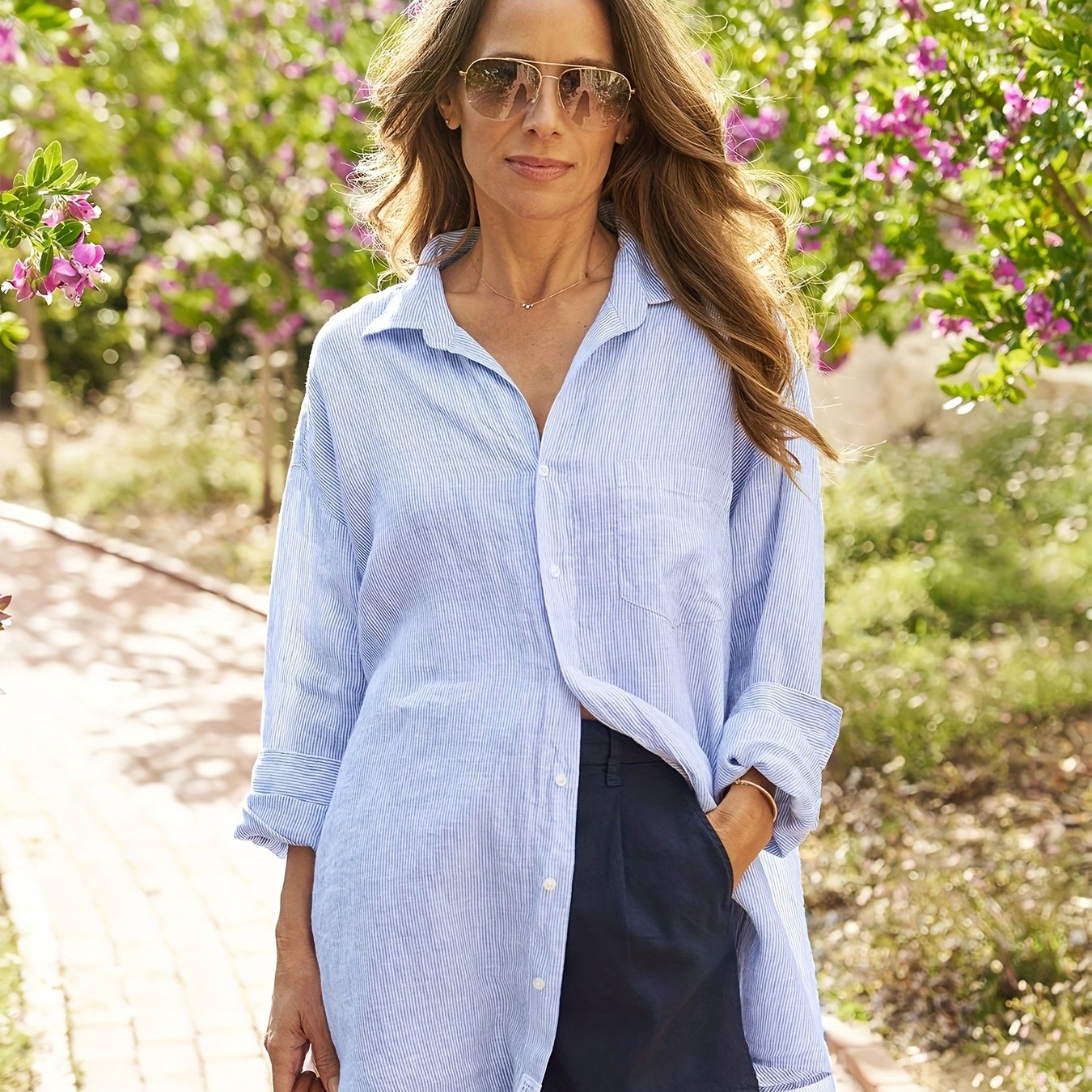 Amélie | Luftig Boho Bluse