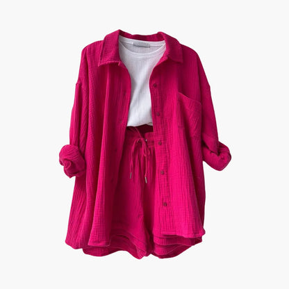 Aurélie | Chic og casual to-delt sæt