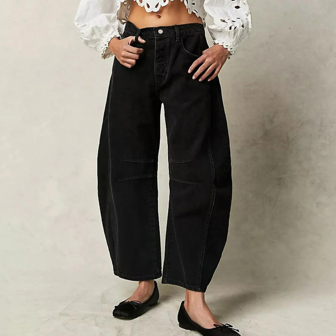 Gloria | Jeans med Vide Ben