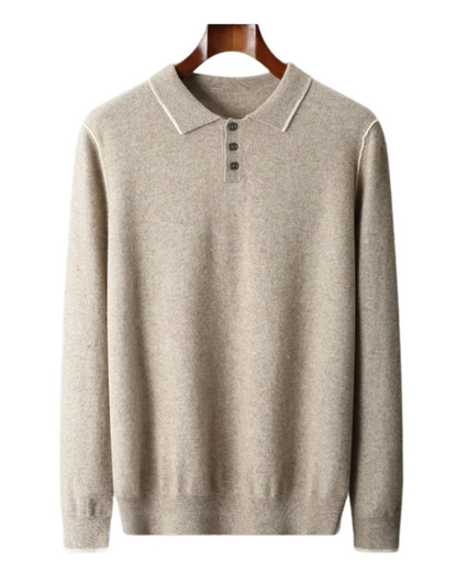 Cashmere Polo Saint-Tropez