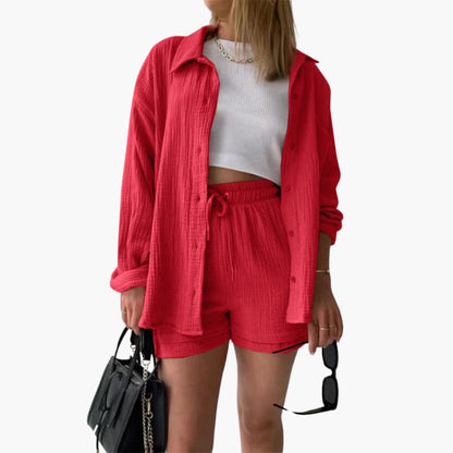 Aurélie | Chic og casual to-delt sæt