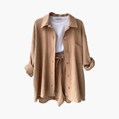 Aurélie | Chic og casual to-delt sæt