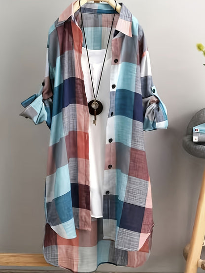 Loretta | Blød Bluse med Krave