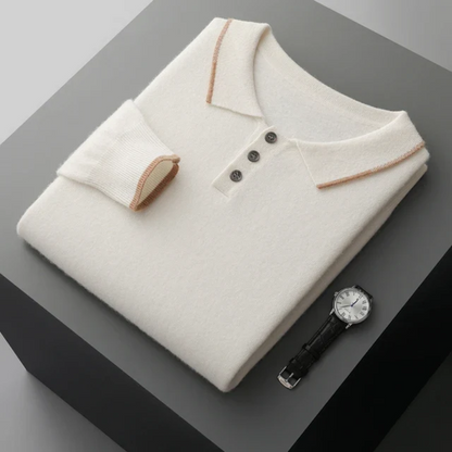 Cashmere Polo Saint-Tropez