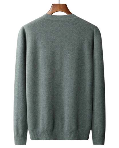 Strikket vest fra Faunus Merino Uld